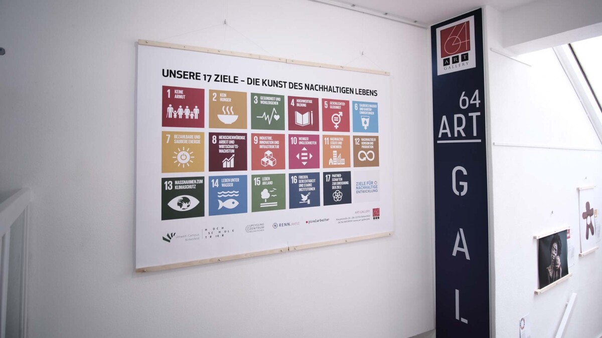 Die SDGs der Vereinten Nationen spielen eine wichtige Rolle in den Forschungsprojekten der Hochschule Trier.